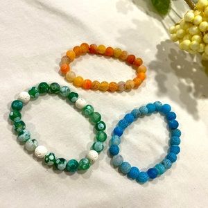 Natural stone bracelet